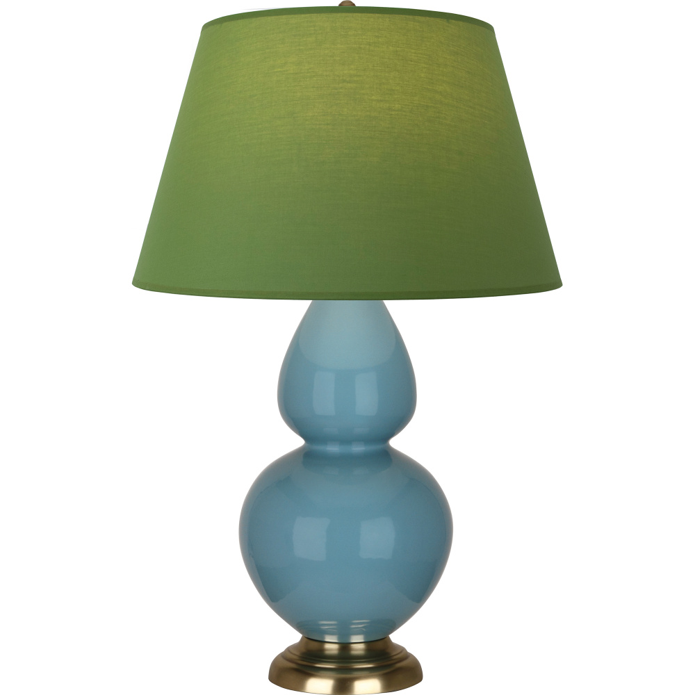 Steel Blue Double Gourd Table Lamp