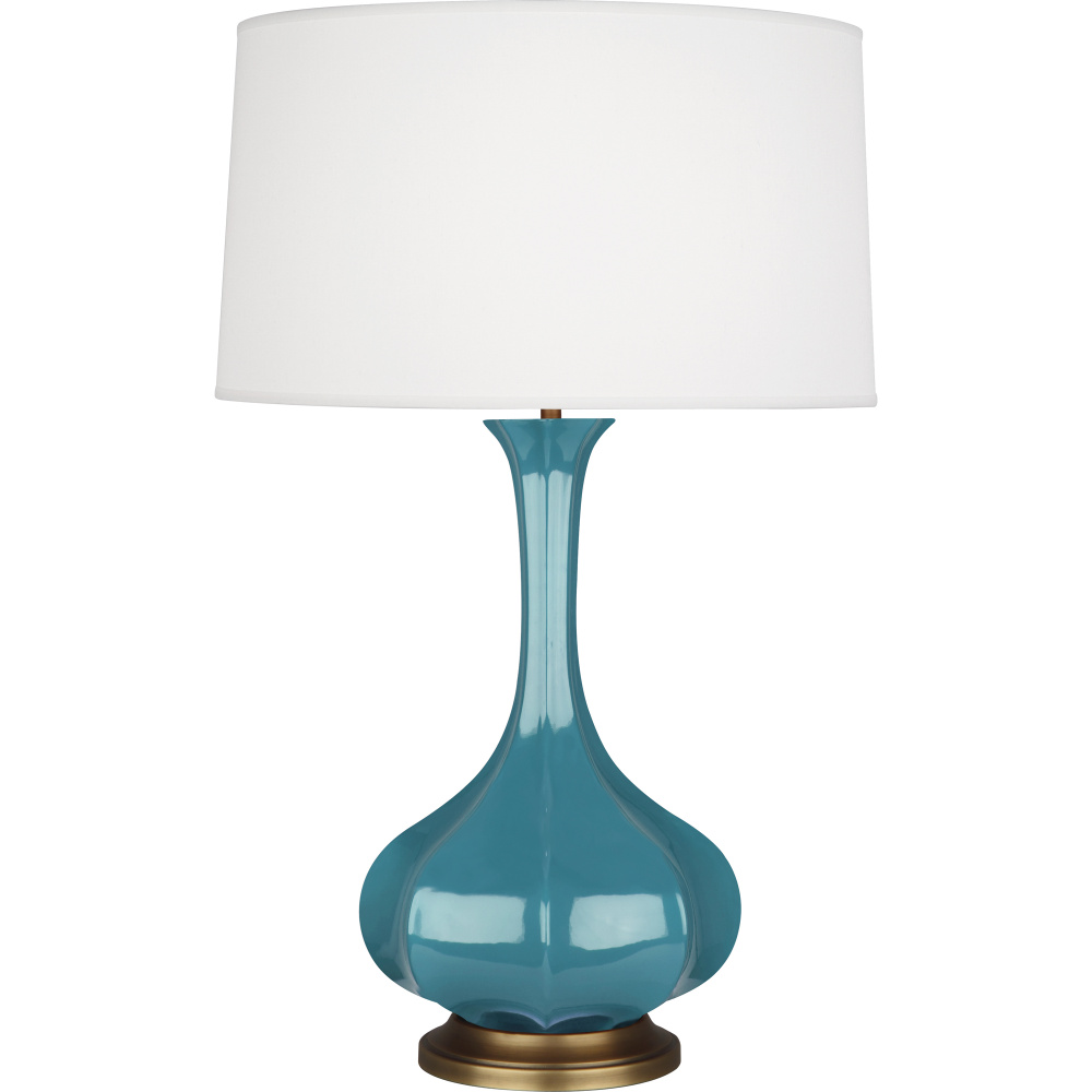 Steel Blue Pike Table Lamp