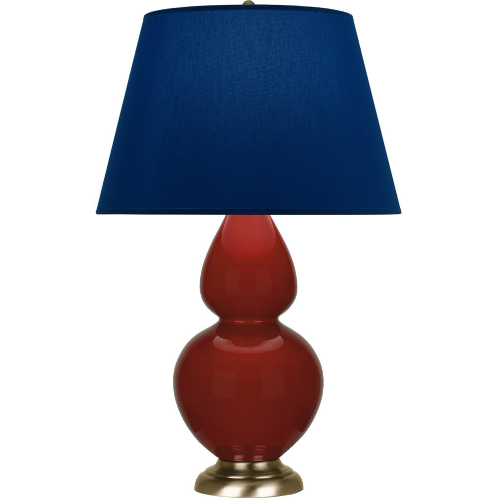 Oxblood Double Gourd Table Lamp
