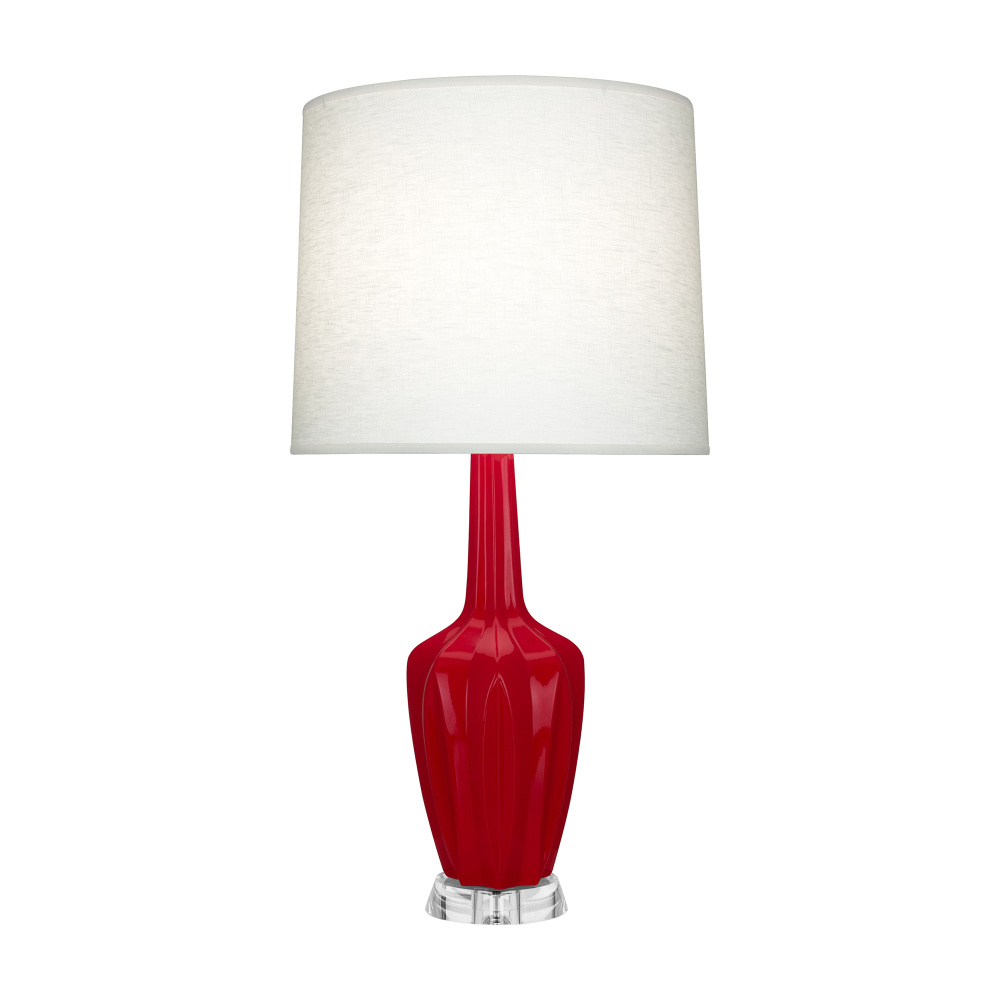 Ruby Red Emma Accent Lamp