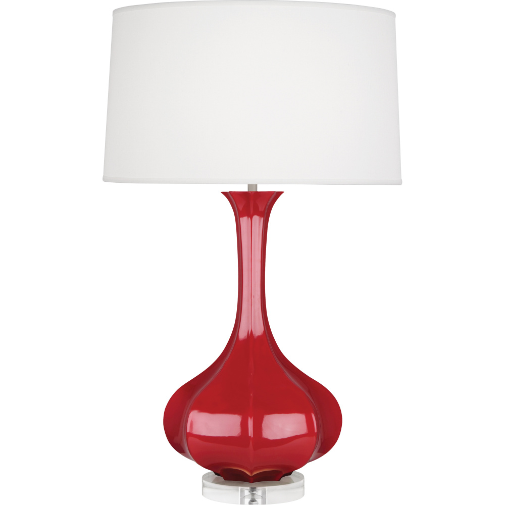 Ruby Red Pike Table Lamp