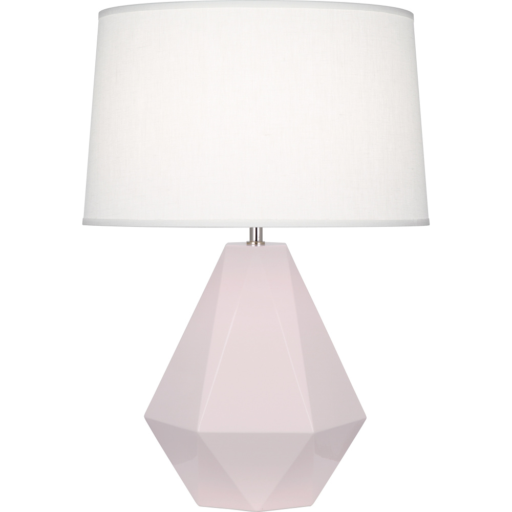Rose Water Delta Table Lamp