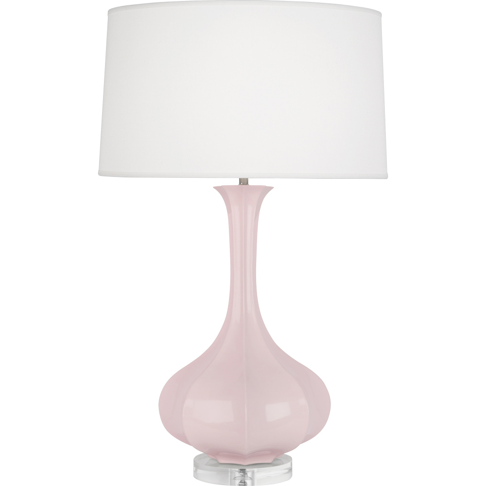 Rose Water Pike Table Lamp