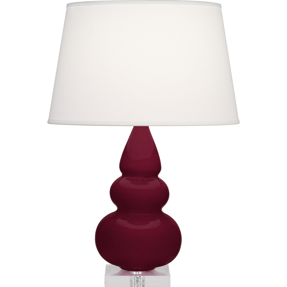 Sugar Plum Small Triple Gourd Accent Lamp