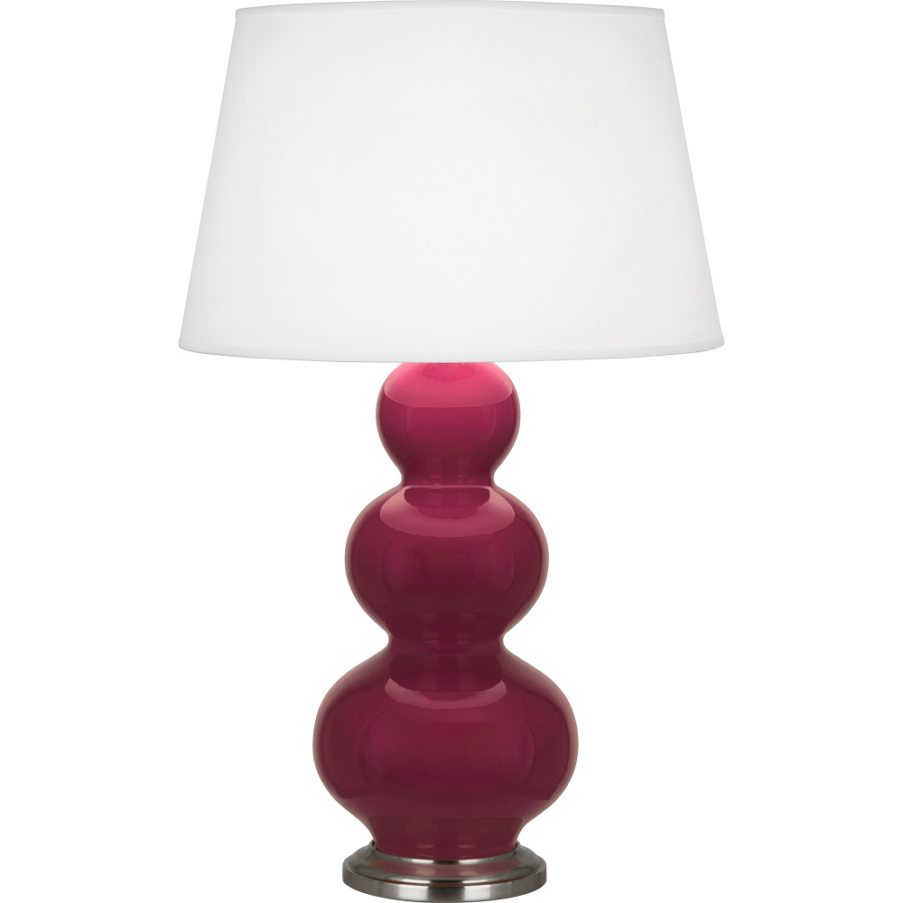 Sugar Plum Triple Gourd Table Lamp