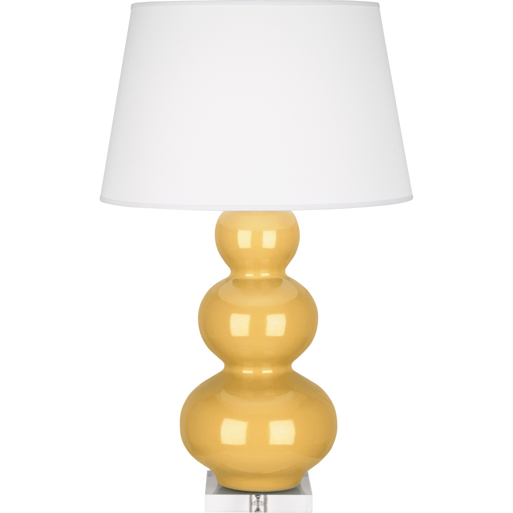 Sunset Triple Gourd Table Lamp