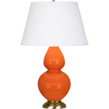 Robert Abbey 1665X - Pumpkin Double Gourd Table Lamp