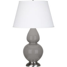 Robert Abbey 1750X - Smokey Taupe Double Gourd Table Lamp