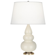 Robert Abbey 254X - Bone Small Triple Gourd Accent Lamp