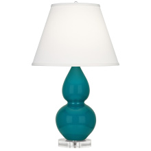 Robert Abbey A773X - Peacock Small Double Gourd Accent Lamp