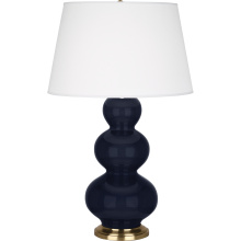 Robert Abbey MB40X - Midnight Triple Gourd Table Lamp