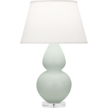 Robert Abbey MCL62 - Matte Celadon Double Gourd Table Lamp