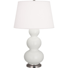 Robert Abbey MLY42 - Matte Lily Triple Gourd Table Lamp