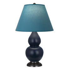 Robert Abbey MMB51B - Matte Midnight Blue Small Double Gourd Accent Lamp