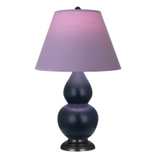 Robert Abbey MMB51L - Matte Midnight Blue Small Double Gourd Accent Lamp