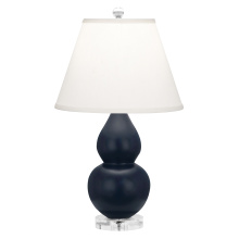 Robert Abbey MMB53 - Matte Midnight Blue Small Double Gourd Accent Lamp