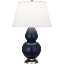 Robert Abbey MMB59 - Matte Midnight Blue Double Gourd Table Lamp