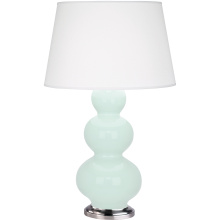 Robert Abbey MN42X - Mint Triple Gourd Table Lamp