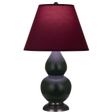 Robert Abbey MOS11P - Matte Obsidian Small Double Gourd Accent Lamp