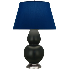 Robert Abbey MOS22N - Matte Obsidian Double Gourd Table Lamp