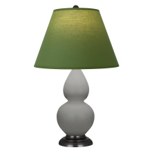 Robert Abbey MST51G - Matte Smokey Taupe Small Double Gourd Accent Lamp