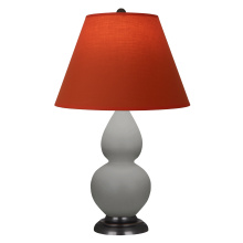 Robert Abbey MST51T - Matte Smokey Taupe Small Double Gourd Accent Lamp