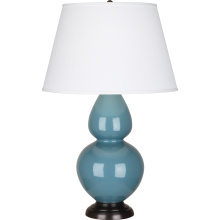 Robert Abbey OB21X - Steel Blue Double Gourd Table Lamp