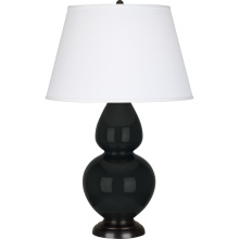 Robert Abbey OS21X - Obsidian Double Gourd Table Lamp