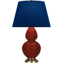 Robert Abbey OX20N - Oxblood Double Gourd Table Lamp