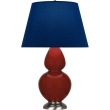Robert Abbey OX22N - Oxblood Double Gourd Table Lamp