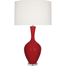 Robert Abbey RR980 - Ruby Red Audrey Table Lamp