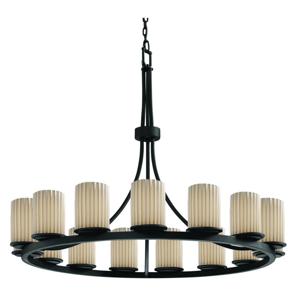 Dakota 15-Light 1-Tier Ring LED Chandelier