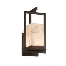 Justice Design Group ALR-7511W-DBRZ - Laguna 1-Light LED Outdoor Wall Sconce