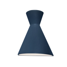 Justice Design Group CER-3100W-MDMT - Retro LED Outdoor Wall Sconce - Closed Top