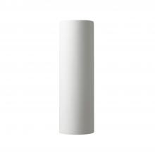 Justice Design Group CER-5405W-MAT - ADA LED Tube Wall Sconce - Open Top & Bottom (Outdoor)