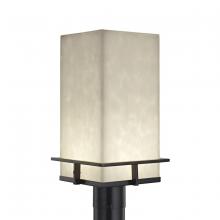 Justice Design Group CLD-7563W-MBLK - Avalon LED Post Light (Outdoor)