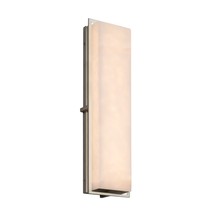 Justice Design Group CLD-7565W-NCKL - Avalon 24" ADA Outdoor/Indoor LED Wall Sconce