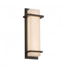 Justice Design Group CLD-7612W-DBRZ - Monolith 14" ADA LED Outdoor/Indoor Wall Sconce