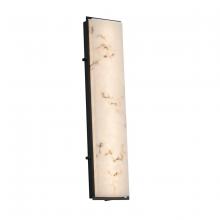 Justice Design Group FAL-7566W-MBLK - Avalon 36" ADA Outdoor/Indoor LED Wall Sconce
