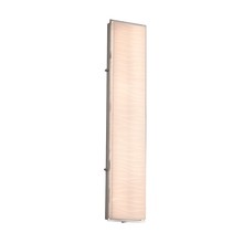 Justice Design Group PNA-7567W-WAVE-NCKL - Avalon 48" ADA Outdoor/Indoor LED Wall Sconce