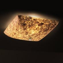 Justice Design Group ALR-9671-25-CROM-LED3-3000 - 18" Semi-Flush Bowl w/ LED Lamping