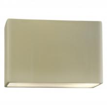 Justice Design Group CER-5650W-VAN-LED2-2000 - Large ADA Rectangle (Outdoor) LED Wall Sconce - Closed Top