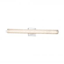 Justice Design Group FSN-8685-WEVE-CROM - Edge 31" ADA Linear LED Wall/Bath