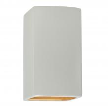 Justice Design Group CER-0955W-MTGD-LED1-1000 - Large LED Rectangle - Open Top & Bottom (Outdoor)