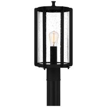 Quoizel HAZ9009EK - Hazel 1-Light Earth Black Outdoor Post Lantern