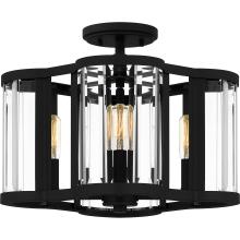 Quoizel QSF6193MBK - Renee 4-Light Matte Black Semi-Flush Mount Light