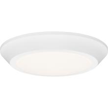Quoizel VRG1605W - Verge Integrated LED White Lustre Flush Mount Light