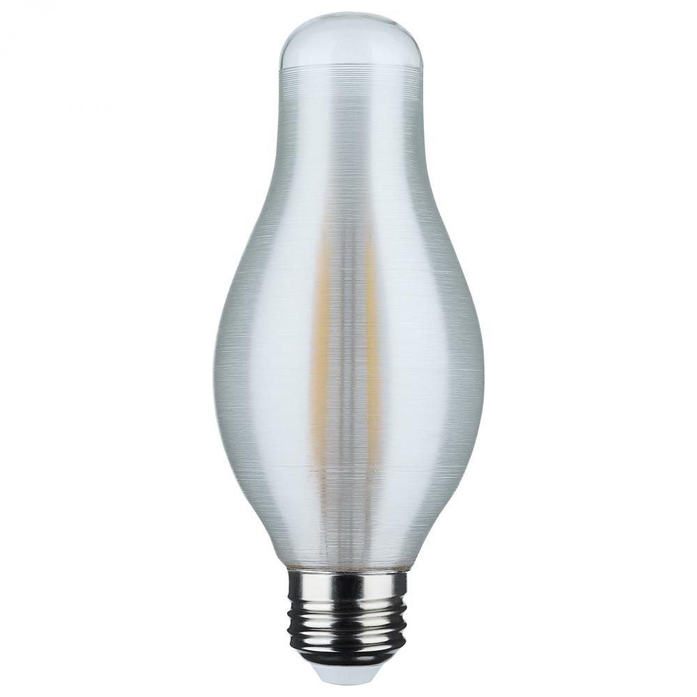 7 Watt H19 LED Filament; 5000K CCT; Medium Base; Satin Spun Finish; 120 Volt