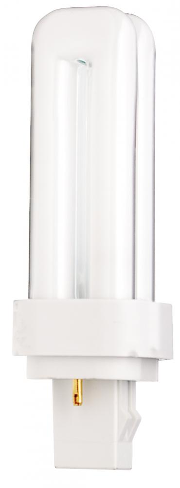 13 Watt; pin-based Compact Fluorescent; 4100K; 82 CRI; GX23-2 base