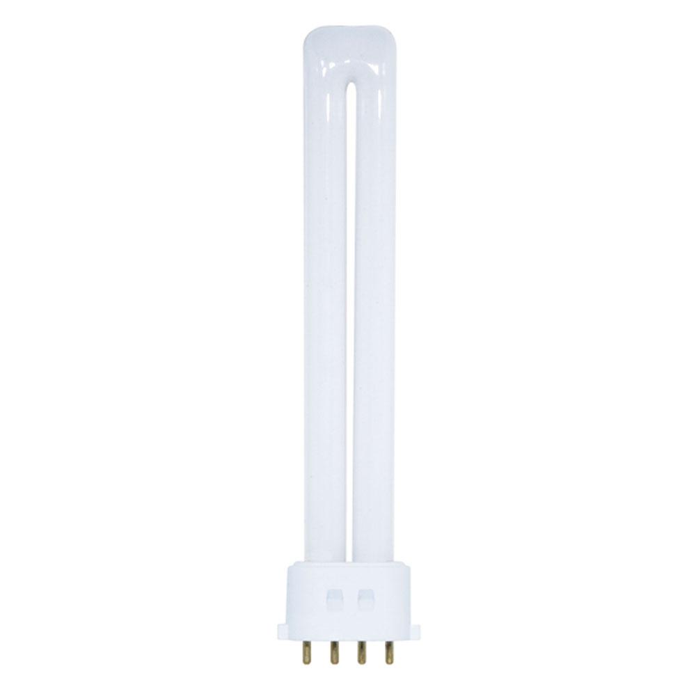 13 Watt; pin-based Compact Fluorescent; 3500K; 82 CRI; 2GX7 (4-Pin) base